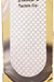 24K Gold Silver Fish Scale Gold Back