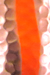 Hammered Copper Flourescent Red Stripe Copper Back
