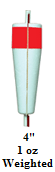 4" Popper Style 1 oz Weighted