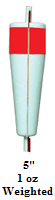 5" Popper Style 1 oz Weighted